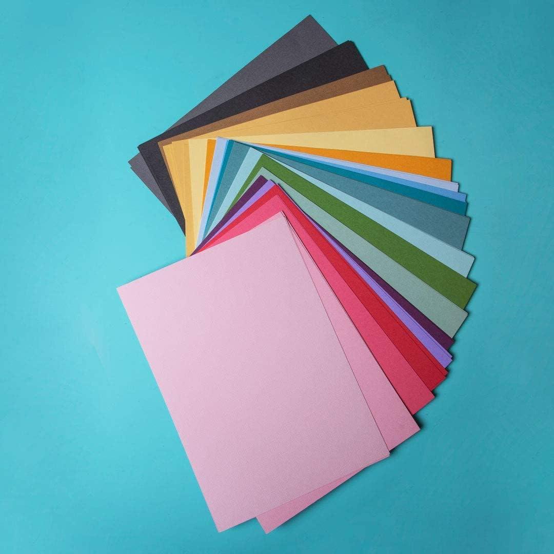 image:imageSizzix SurfacezMaking Essential Cardstock Sheets 60PK 10 Colours Neutrals Multicolour 8 14 x 11 58Bold