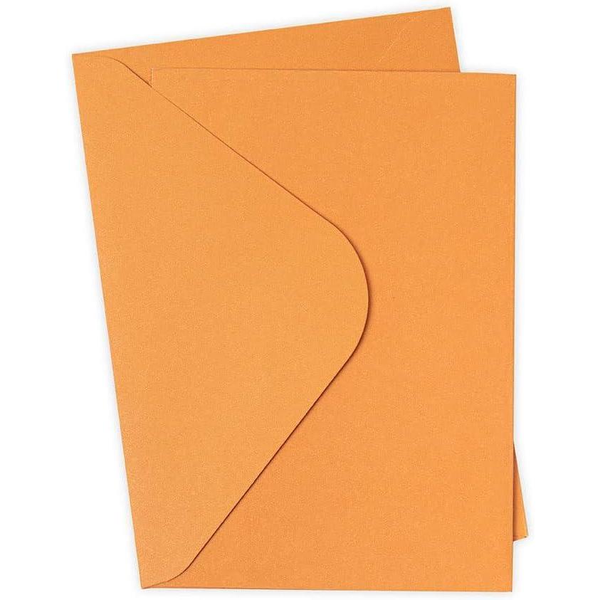 image:imageSizzix A6 Surfacez Card amp Envelope Pack Burnt Orange 10PK 665691 Chapter 2 2022 Multicolor