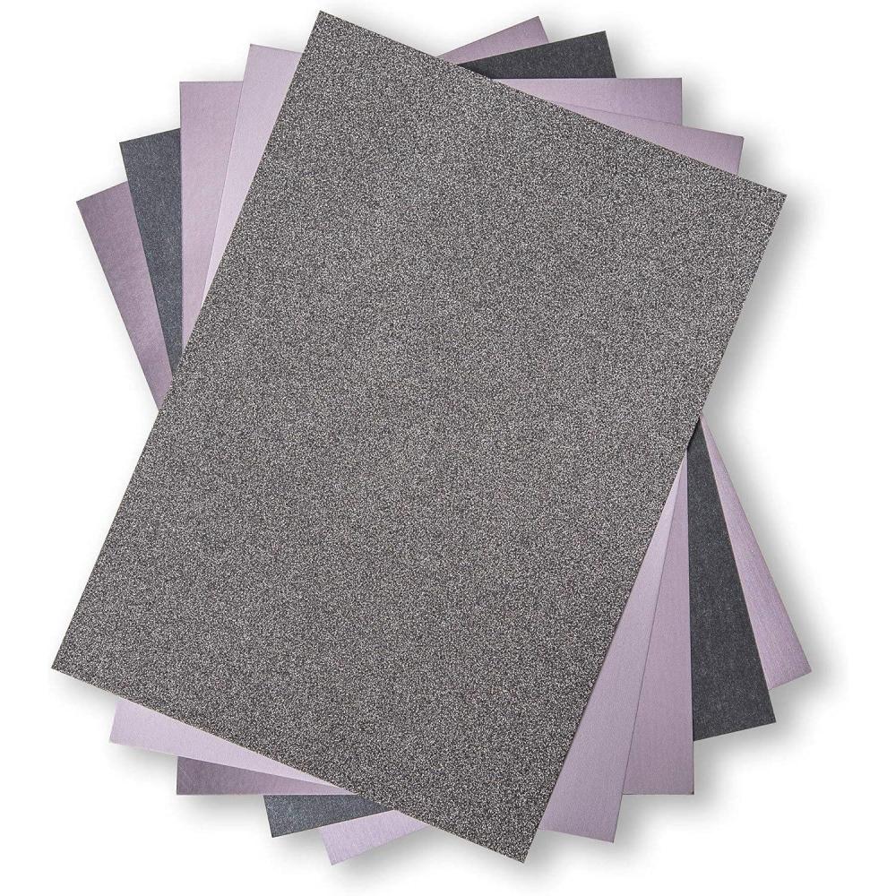 image:imageSizzix Charcoal SurfacezSurfacesOpulent Cardstock 50 Pack GrayCharcoal