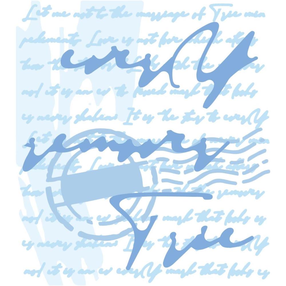 image:imageSizzix Layered Reusable Stencils for Crafts 4PK Scroll Text by Olivia Rose 664916 Chapter 4 2022Mulitcolour