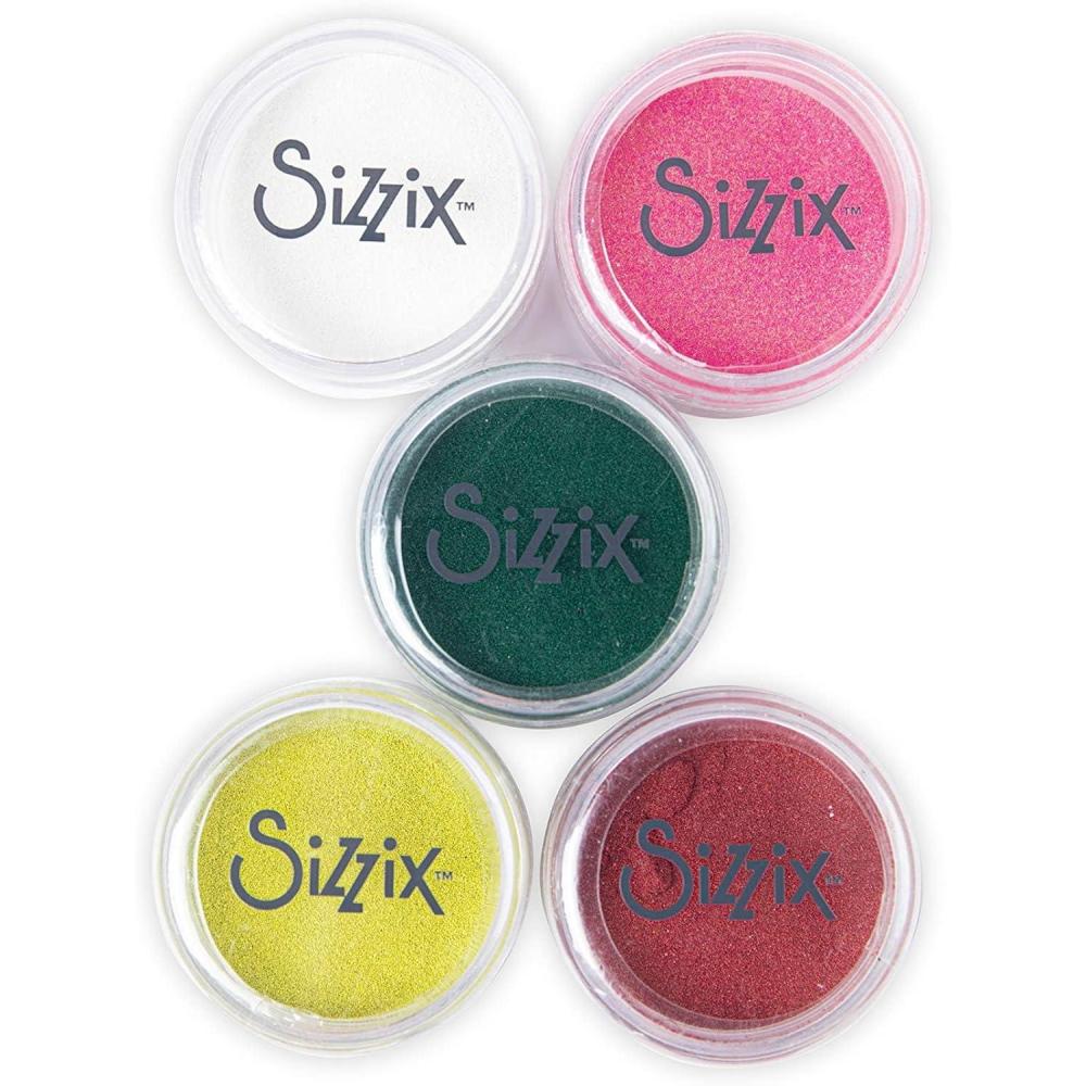 image:imageSizzix Opaque 664670 Festive 12g Embossing Powder MulticolorFestive