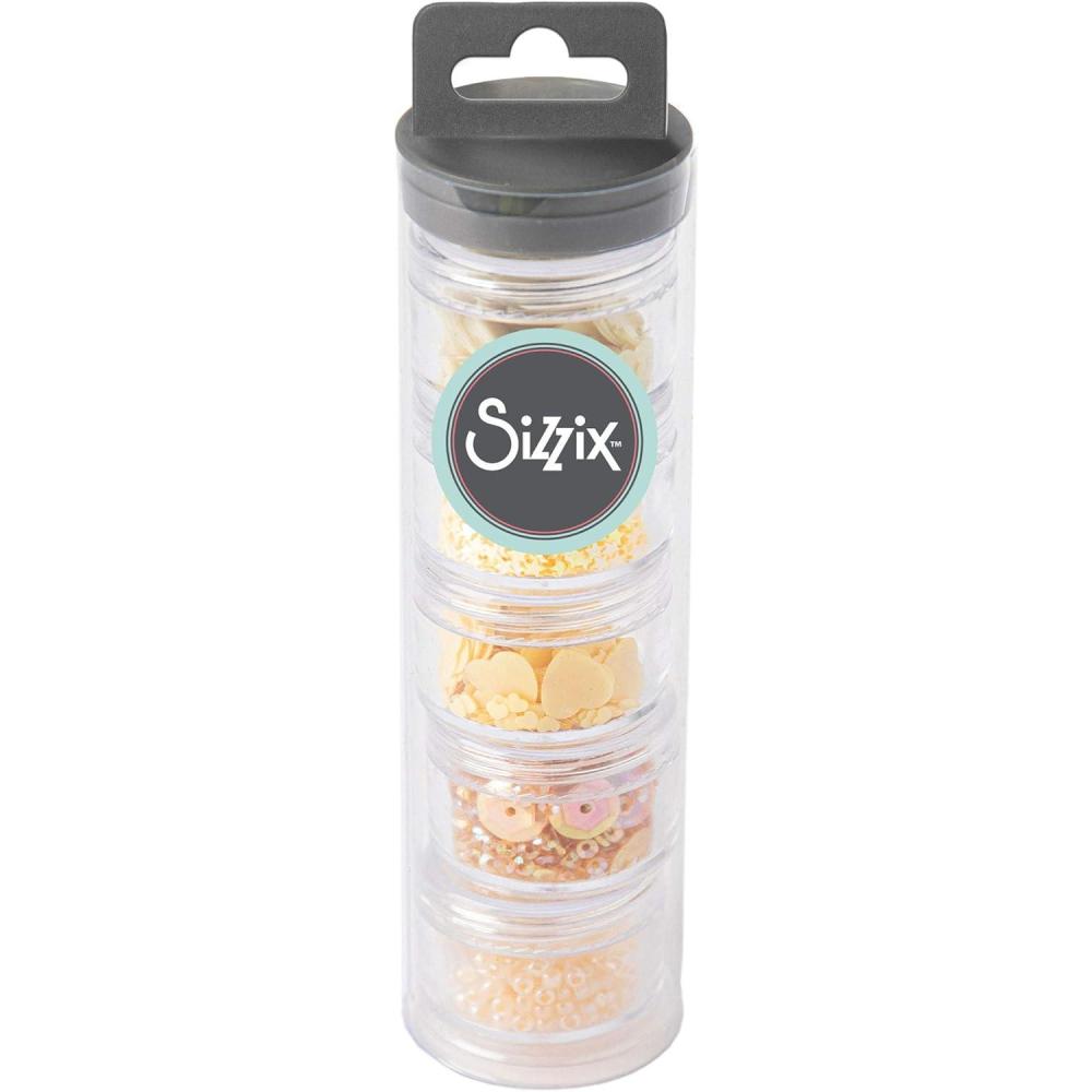 image:imageSizzix Sequins amp Beads Arctic 5 Pack Artic Sky BeadsLimoncello