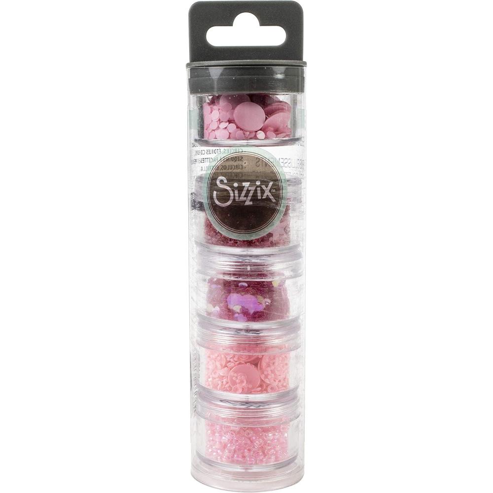 image:imageSizzix Sequins amp Beads Arctic 5 Pack Artic Sky BeadsPrimrose