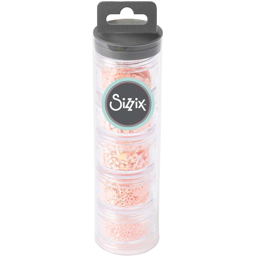 image:imageSizzix Sequins amp Beads Arctic 5 Pack Artic Sky BeadsSorbet