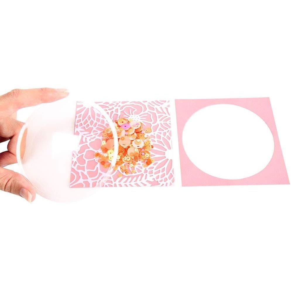 image:imageSizzix Shaker Domes Circle 64cm 6 Pack 25Circle 3 12 4pk