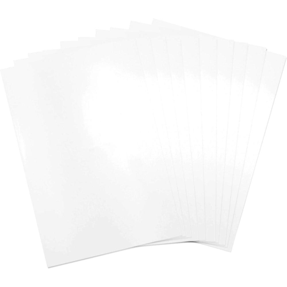 image:imageSizzix Shrink Plastic 10PK A4 Sheets Surfacez10PK Frosted White 10 Pack 20999999999999996 x 73 x 1 cm Die Cut 20999999999999996 x 73 x 1 cmWhite
