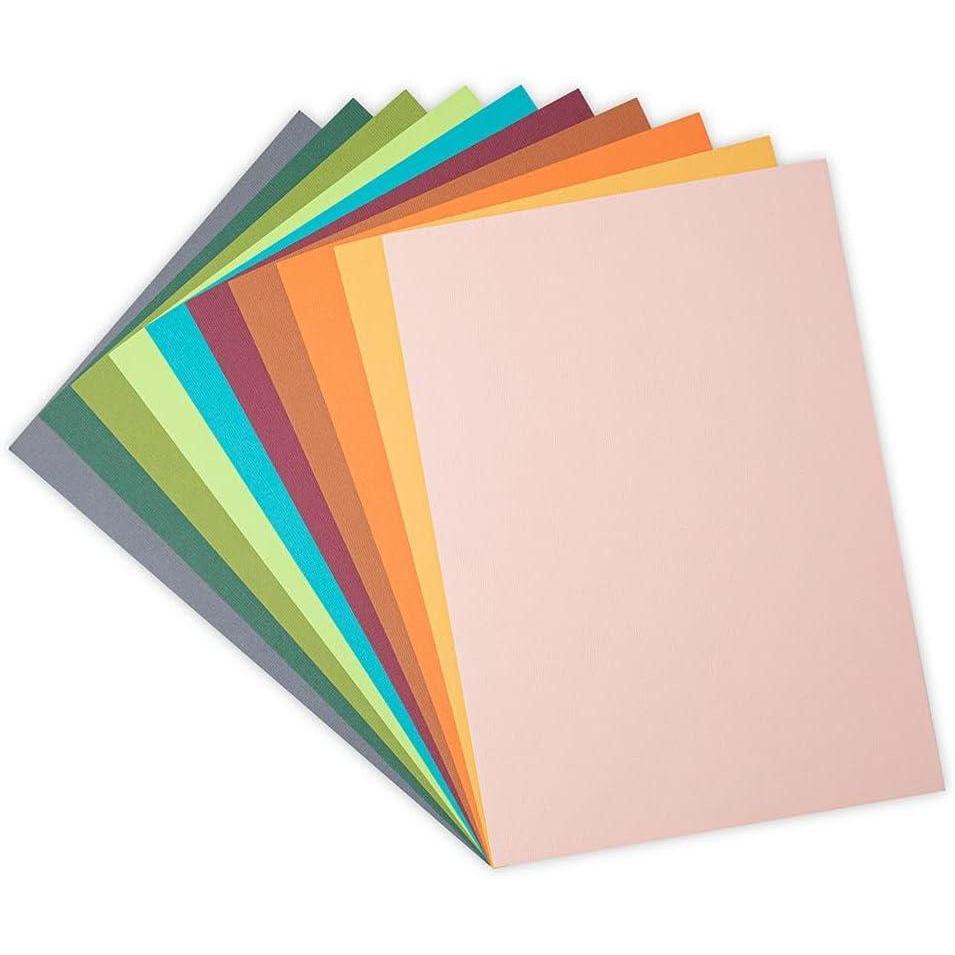 image:imageSizzix Sizzix Surfacez Cardstock 8 14x11 34 10 Eclectic Colors 60Sh 664873
