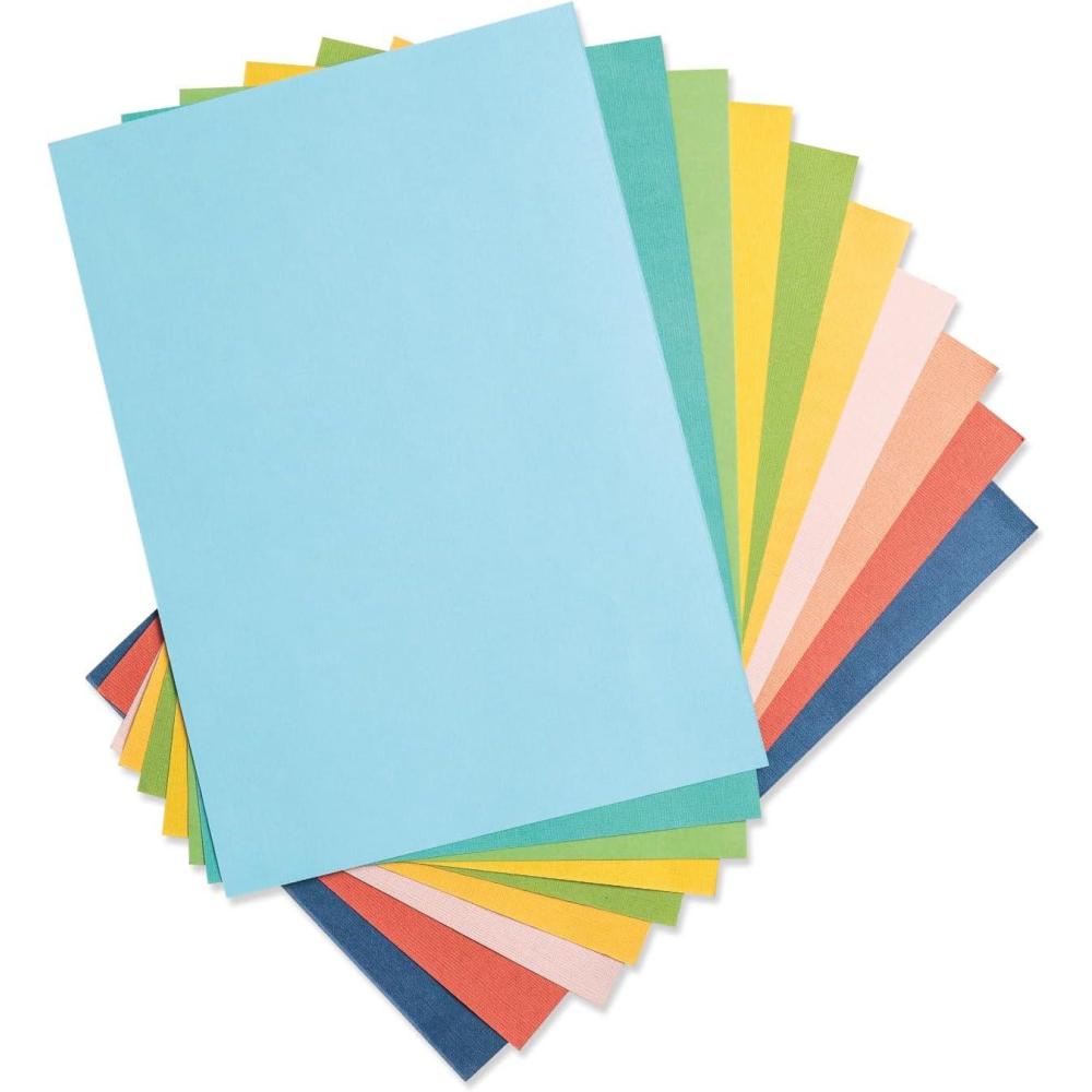 image:imageSizzix Surfacez Cardstock A4Summer Colors 40 Sheets Multicolor One Size