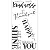 Clear Stamps 5PK Sunnyside Sentiments #10 by Pete Hughes(Sunnyside Sentiments #10)
