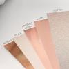 Sizzix, Charcoal, Surfacez-Surfaces-Opulent Cardstock , 50 Pack, Gray(Rose Gold)