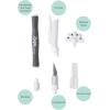 Sizzix Craft Knife, Trimmer & Distress Tool Set | Perfect for Papercraft, Cardmaking, Scrapbooking, Detailed Cutting & Creating Texture