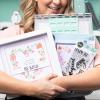 Sizzix Layered Reusable Crafts 4PK Heart Wreath by Olivia Rose | 665839 | Chapter 4 2022 Stencils, Mulitcolour(Mulitcolour)