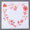 Sizzix Layered Reusable Crafts 4PK Heart Wreath by Olivia Rose | 665839 | Chapter 4 2022 Stencils, Mulitcolour(Mulitcolour)
