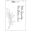 Sizzix Layered Stencils – Frond by Stacey Park