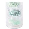 Sizzix Sequins & Beads , Arctic, 5 Pack, Artic Sky (Beads)(Green Tea)