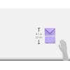 Sizzix Surfacez Card & Envelope Pack, A6, Lavender Dust, 10PK, 664841, One Size, Multicolor