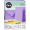 Sizzix Surfacez Card & Envelope Pack, A6, Lavender Dust, 10PK, 664841, One Size, Multicolor
