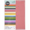 Sizzix Surfacez Cardstock 8 1/4″ x 11 3/4″ 20 Muted Colors 80Sh | 665695 |Chapter 2 2022(Multicolor)