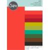Sizzix Surfacez-Making Essential Cardstock Sheets 60PK (10 Colours Neutrals), Multicolour, 8 1/4″ x 11 5/8″(Festive)