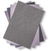 Sizzix, Charcoal, Surfacez-Surfaces-Opulent Cardstock , 50 Pack, Gray(Charcoal)