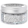Sizzix Effectz Decorative Metallic Flakes 664564, Decorative Gilding Foil, Silver 0.8g(Silver)