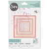 Sizzix Making Essential Shaker Panes Squares 1 2 3 1/2″ 3PK, Multicolor