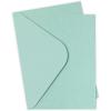 Sizzix Surfacez Card & Envelope Pack A6 Eucalyptus 10PK | 665692 |Chapter 2 2022, One Size, Multicolor