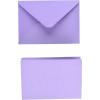 Sizzix Surfacez Card & Envelope Pack, A6, Lavender Dust, 10PK, 664841, One Size, Multicolor