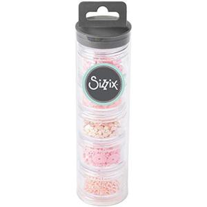 Sizzix Sequins & Beads , Arctic, 5 Pack, Artic Sky (Beads)(Cherry Blossom)