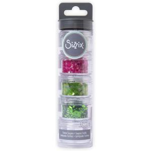 Sizzix Sequins & Beads , Arctic, 5 Pack, Artic Sky (Beads)(Festive)