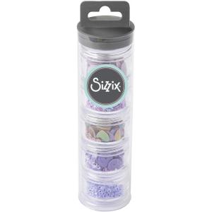 Sizzix Sequins & Beads , Arctic, 5 Pack, Artic Sky (Beads)(Lavender Dust)