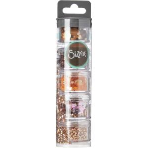 Sizzix Sequins & Beads , Arctic, 5 Pack, Artic Sky (Beads)(Rose Gold)