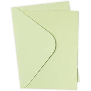 Sizzix Surfacez Card & Envelope Pack A6 Pear 10PK | 665693 |Chapter 2 2022, Multicolor