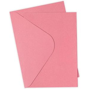 Sizzix Surfacez Card & Envelope Pack A6 Rose 10PK | 665690 |Chapter 2 2022, Multicolor