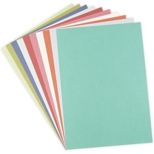 Sizzix Surfacez Cardstock Sheets A4 60PK (10 Botanical Colours), 665276