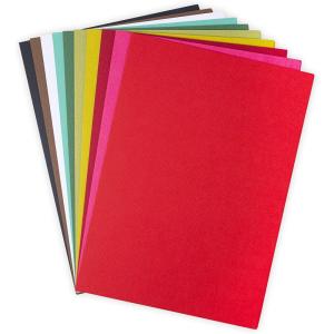Sizzix Surfacez-Making Essential Cardstock Sheets 60PK (10 Colours Neutrals), Multicolour, 8 1/4″ x 11 5/8″(Festive)