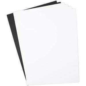 Sizzx Surfacez Cardstock A4 Black/Ivory/White 60PK | 665989 | Chapter 3 2022