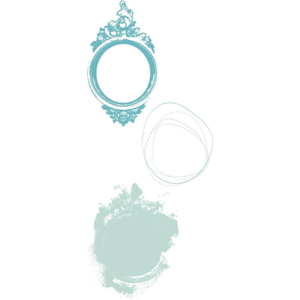 image:imageSizzix Layered Clear Stamps  Artsy Regal Frame by 49 and Market