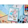 Sizzix A5 Clear Stamps 29PK w/12PK Framelits Play Time by 49 and Market