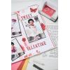 Sizzix A5 Clear Stamps 52PK w/8PK Framelits Fine Line Alpha 01 by 49 and Market