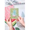 Sizzix A5 Clear Stamps w/Framelits Die Pine Holidays by 49 and Market