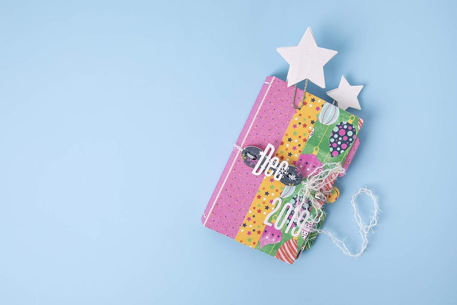 image:imageSizzix ScoreBoards XL Die Pocket Notebook by Eileen Hull Multicolor