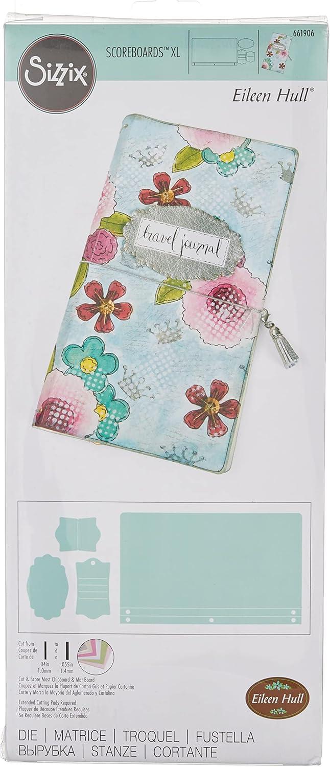 image:imageSizzix Scoreboard XL Die 661906 Journal by Eileen Hull Multi Color One Size