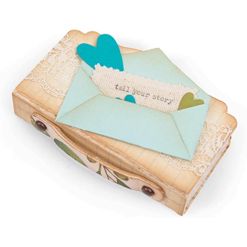 image:imageSizzix ScoreBoards DieMini Book by Eileen Hull Black 6