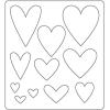 Sizzix Bigz Die 656334, Hearts, One Size(Bigz Die Heartfelt by Tim Holtz)