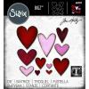 Sizzix Bigz Die 656334, Hearts, One Size(Bigz Die Heartfelt by Tim Holtz)