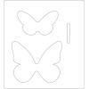 Sizzix Bigz Die Textile Butterflies by Jenna Rushforth | 665902 |Chapter 2 2022, Multicolor