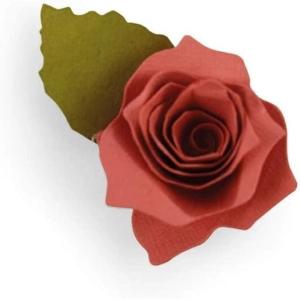 Sizzix Bigz Die-3-D Rose by Samantha Barnett, Steel/Wood/Plastic, Multicolour, 17.3 x 14 x 1.9 cm(Bigz Die 3-D Rose by Samantha Barnett)