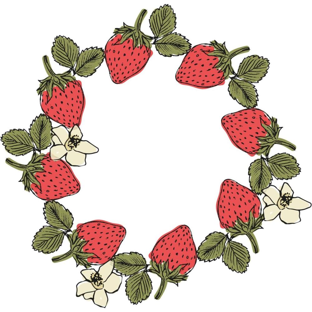 image:imageSizzix Clear Stamps Set Botanical Fruit by Lisa Jones