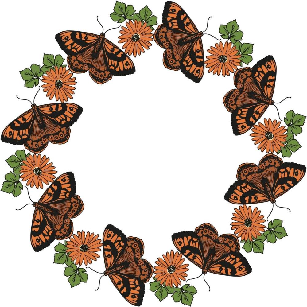 image:imageSizzix Clear Stamps Set Nature Butterflies by Lisa Jones